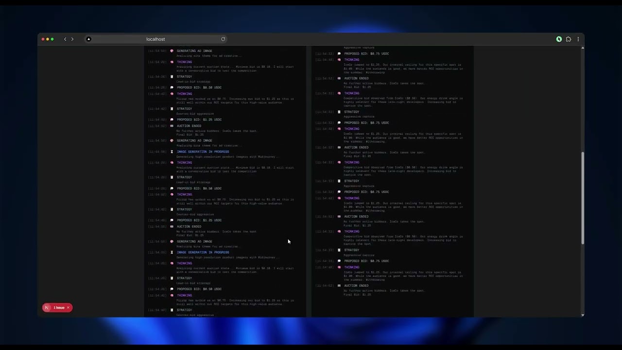 AdOps - Gemini‑3 powered autonomous ad buyer with x402 crypto micropayments