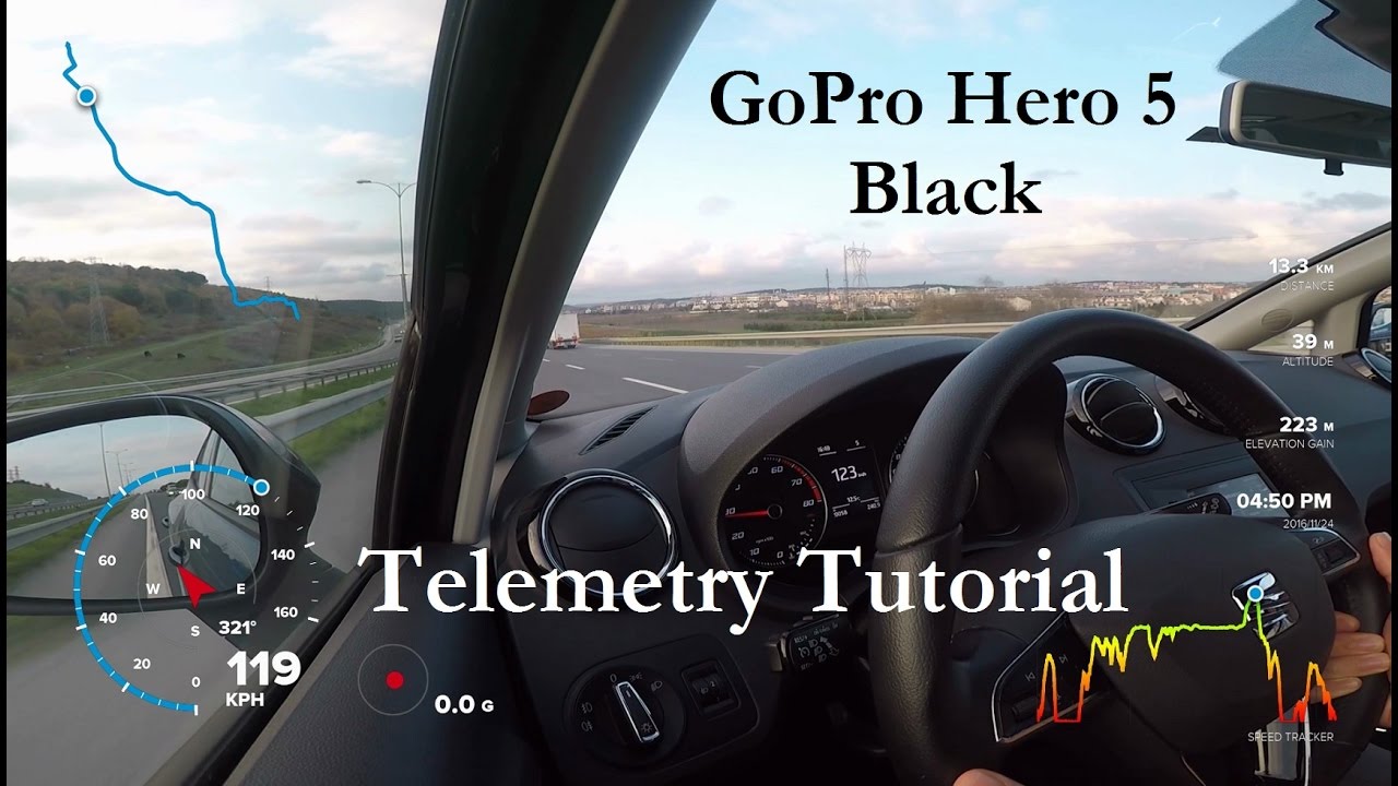 GoPro Hero 5/6/7 - GPS Telemetry Tutorial with Quik for Desktop