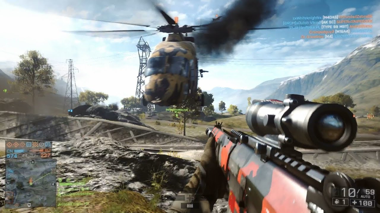 Battlefield 4: Conquest Gameplay (No Commentary)