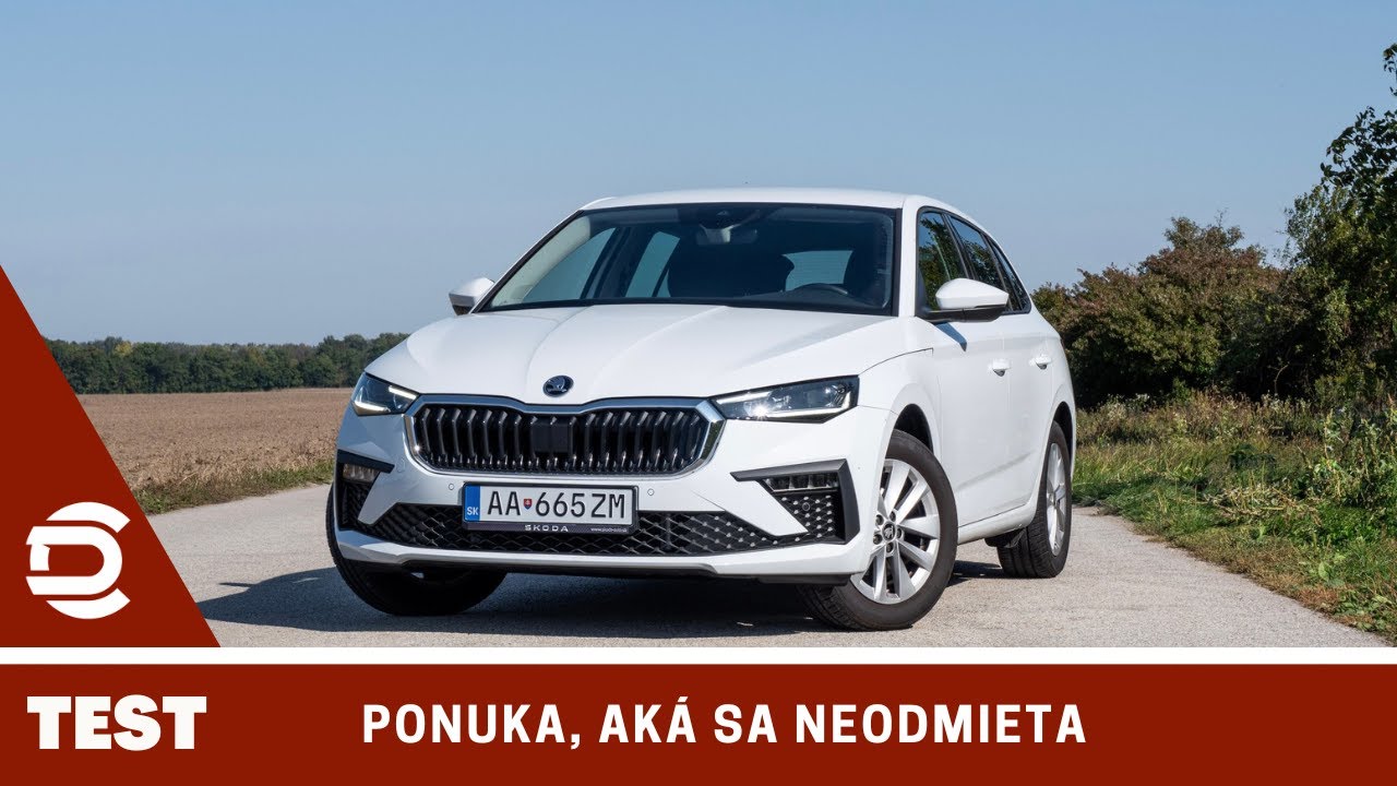 Tak Toto sa Oplatí: Výhodnejšia ako Kedy Predtým! 2025 Škoda Scala 1.0 TSI TEST - Dominiccars.sk