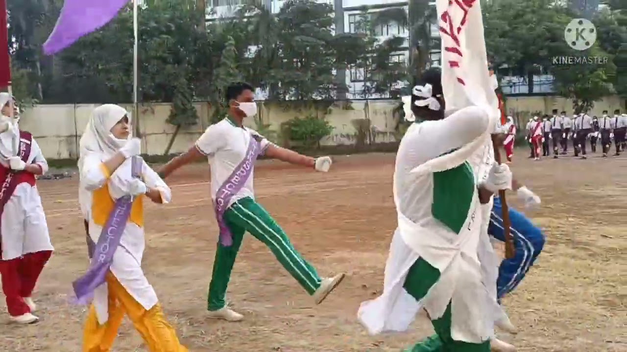 March-Past by Students of NH ENGLISH ACADEMY MIRA ROAD #marchpast #india #nhea #parade #republicday