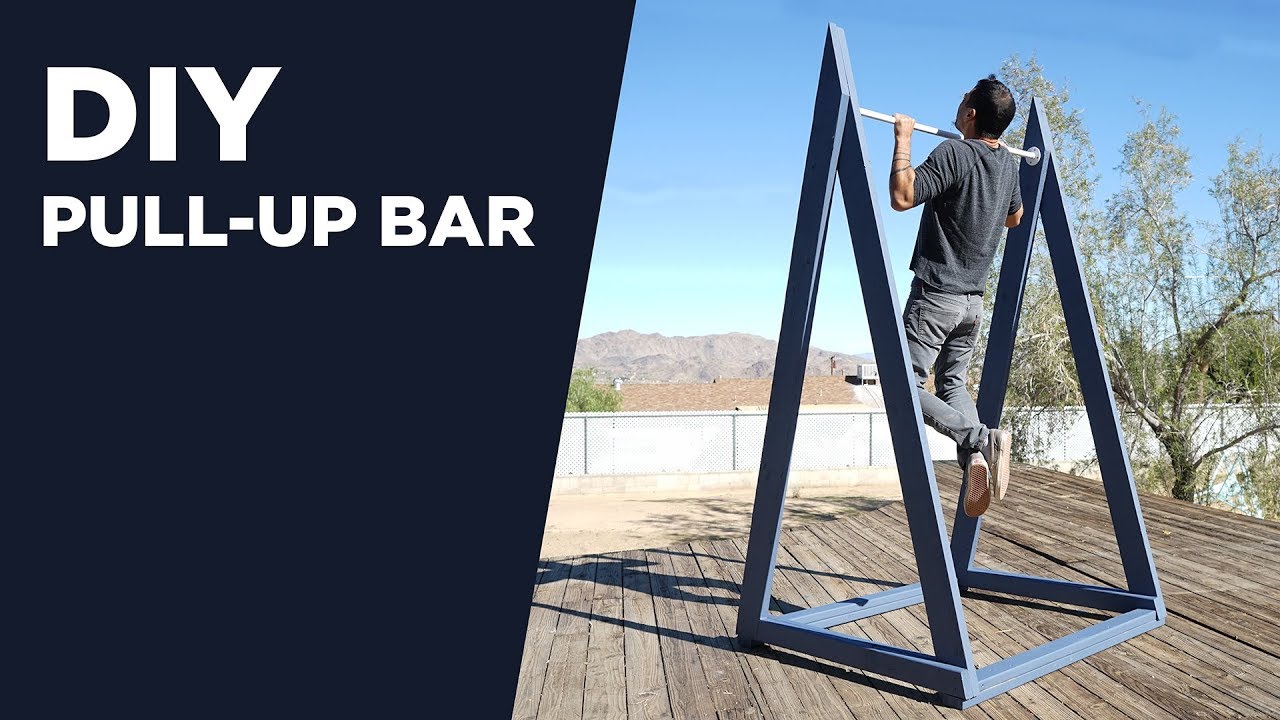 Building an Outdoor Pull-Up Bar | DIY Chin-Up Bar