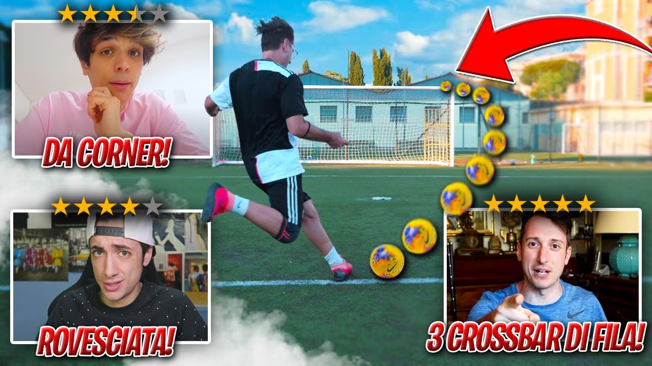 ⚽️ YOUTUBERS DECIDONO le MIE FOOTBALL CHALLENGE per 24 ORE! *sfide assurde*
