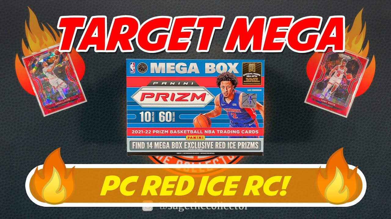 2021-22 Prizm Basketball Mega Box 🔥 I Finally Hit a Target Restock!