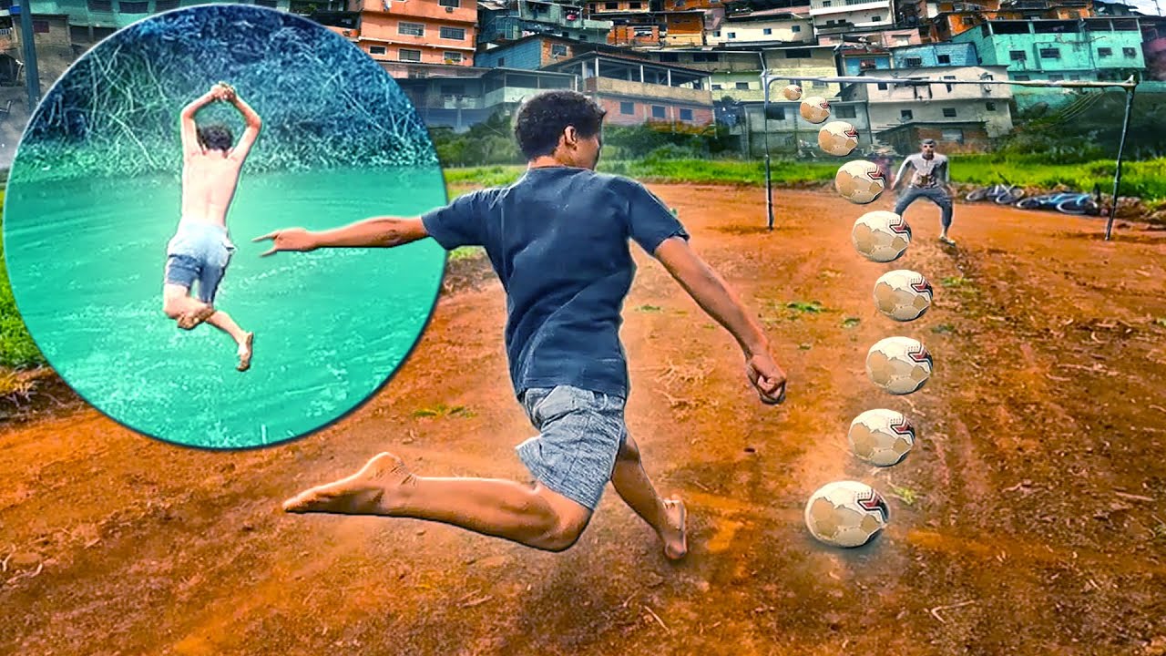 QUEM FAZER MENOS GOL NA QUEBRADA VAI TER QUE PULAR NO RIO CONGELADO