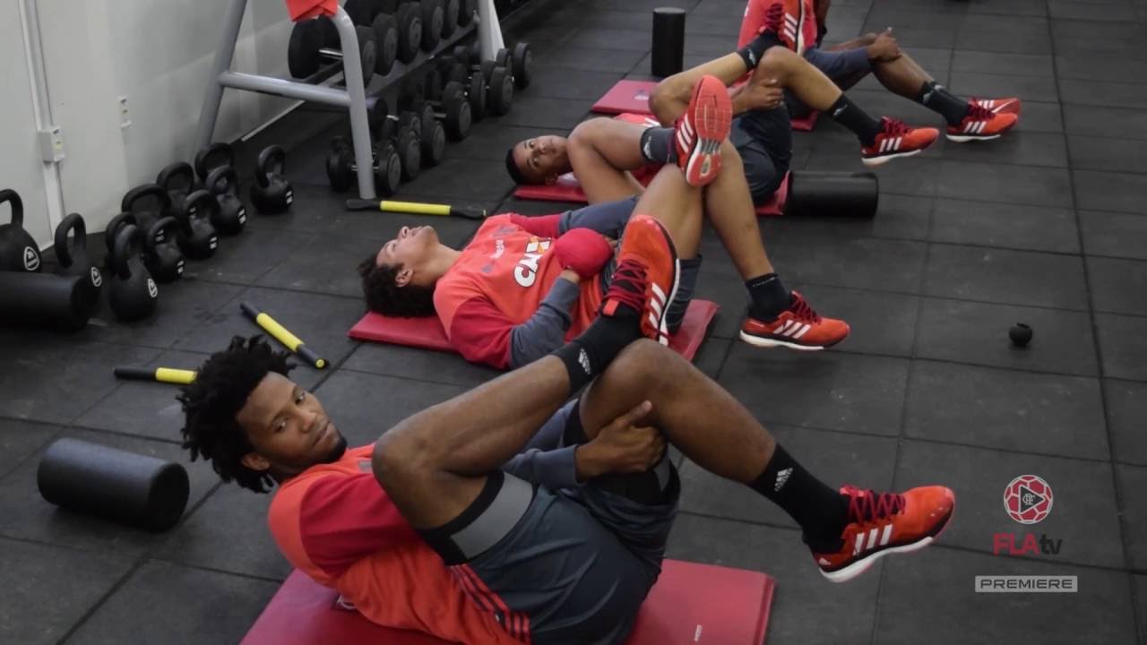 Treino regenerativo do Flamengo - 20/06