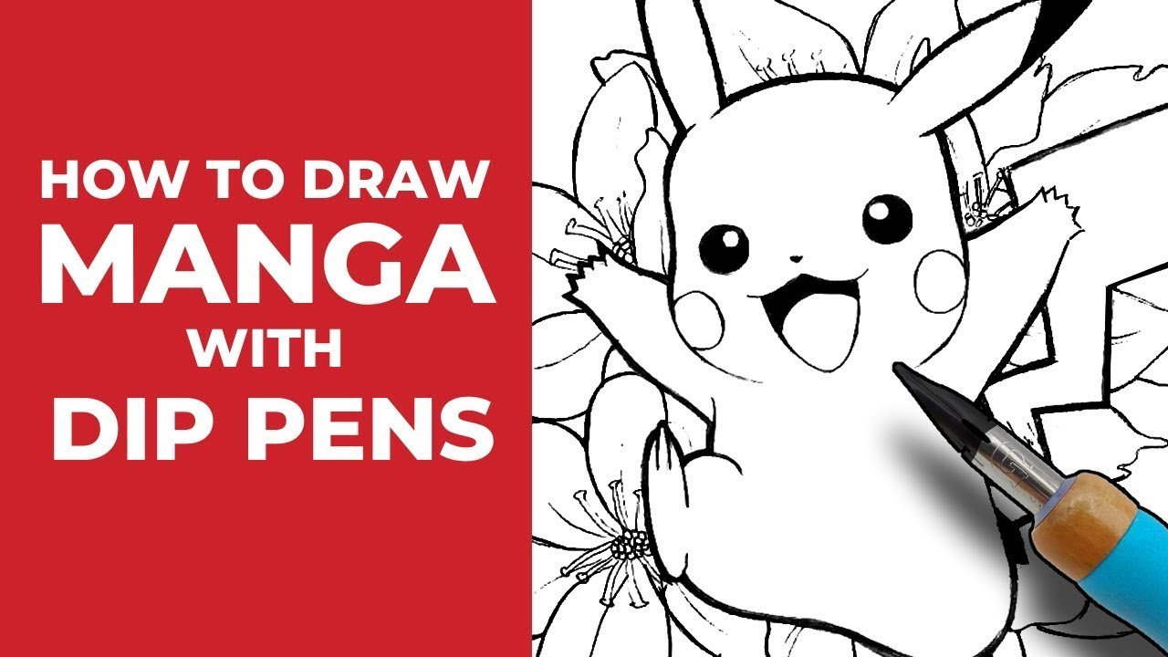 How to Draw Manga with Dip Pens Beginner Tutorial