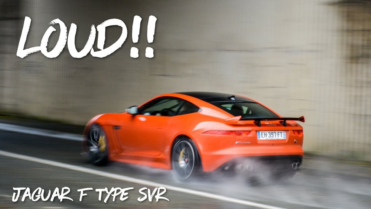 JAGUAR F-TYPE SVR | Onboard | Accelerations | FlyBy | Exhaust Sound