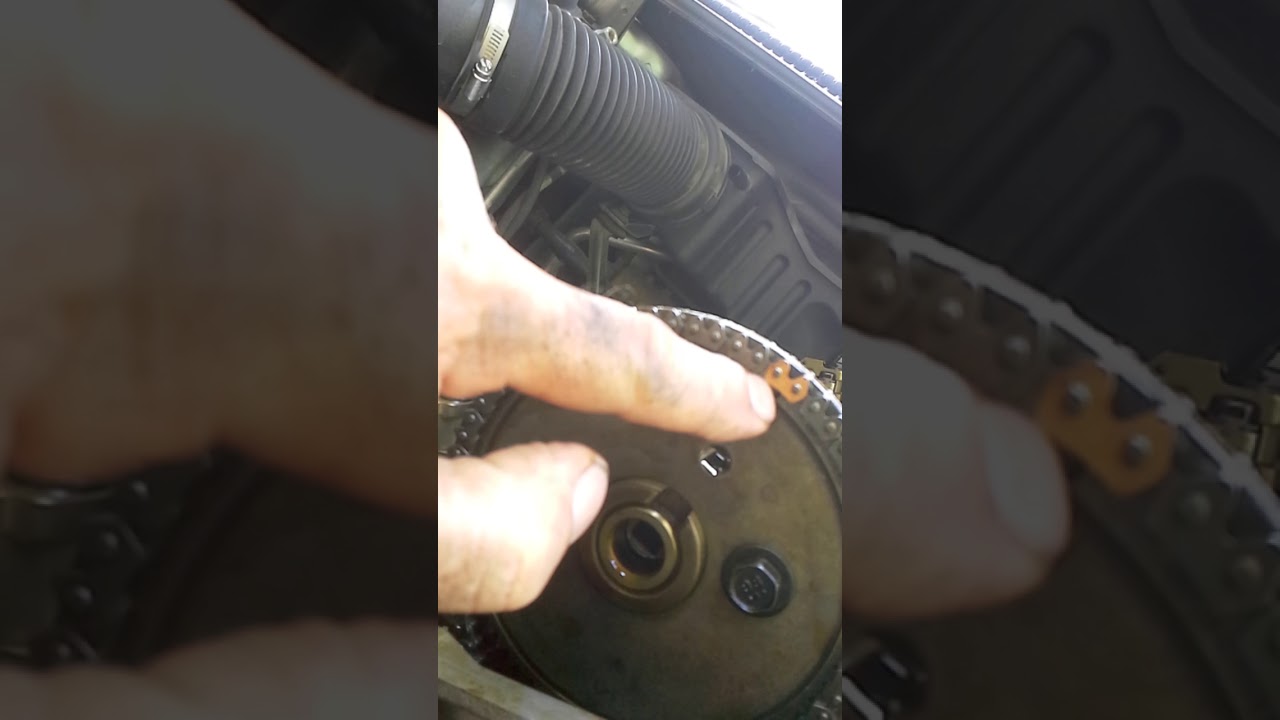 Change out old water pump in a Dodge Intrepid with the 2.7 liter engine.