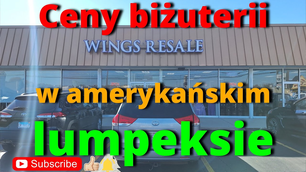 Biżuteria w sklepie 
