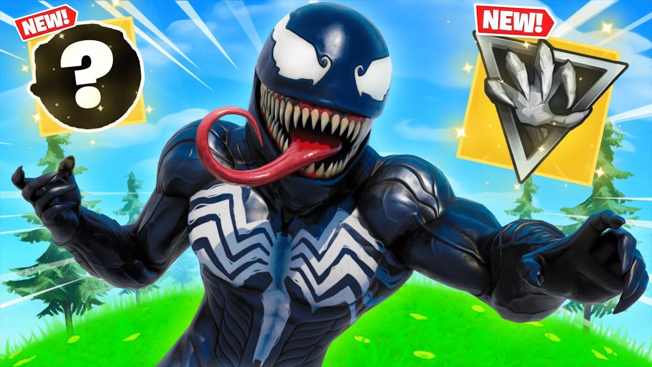 VENOM in FORTNITE (NEW MYTHICS!)