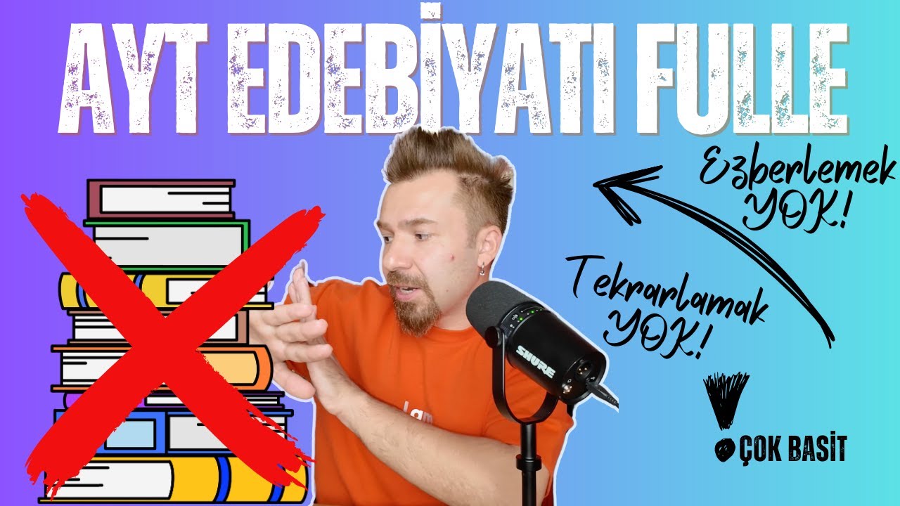 Ayt Edebiyat Konularını Nasıl Kolay Ve Hızlı Öğrenebilirsiniz? #2024YKS #2024AYT #AYTEDEBİYAT