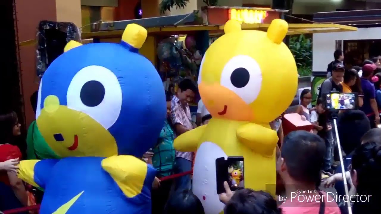 MASCOTS PARADE at Mall Of Asia