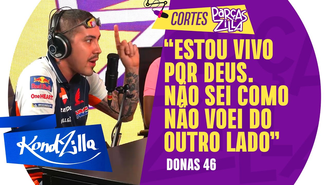 ACIDENTE QUASE FEZ DONAS46 ABANDONAR O GRAU - #Par&ccedil;asZilla (KondZilla)
