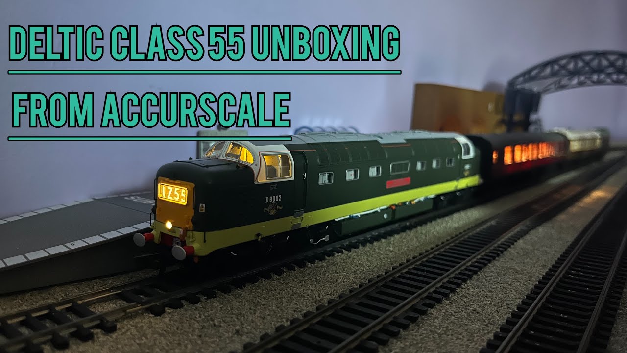 Unboxing of the accurscale class 55 deltic in br green #class55 #deltic #unboxingvideo