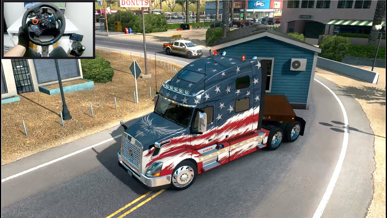 BIG HOUSE Transport - American Truck Simulator -Logitech G29 Setup