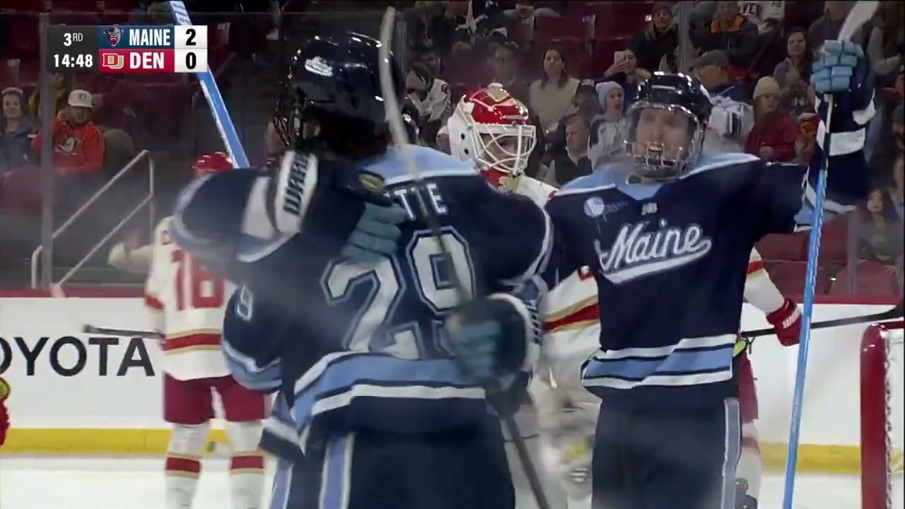 Maine Men&rsquo;s Hockey | Goal Highlights: Maine 5, Denver 2 (1.2.26)