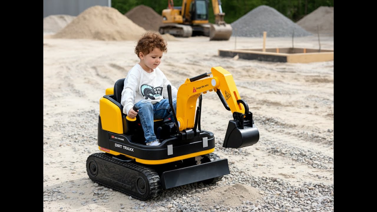 Titan Toys Dirt Traxx Excavator Assembly Video