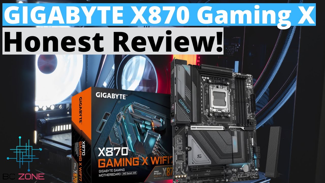 Честный обзор GIGABYTE X870 Gaming X!