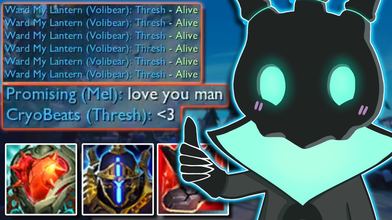 When the Team Actually Likes Thresh Top