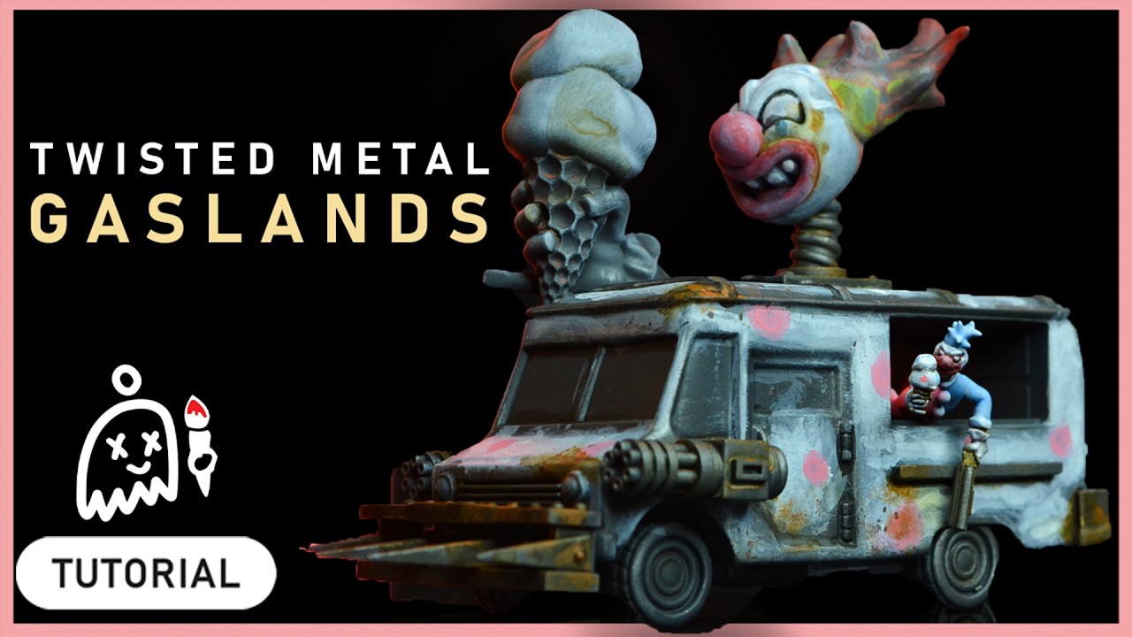 Twisted Metal x Gaslands | 3D Kitbash
