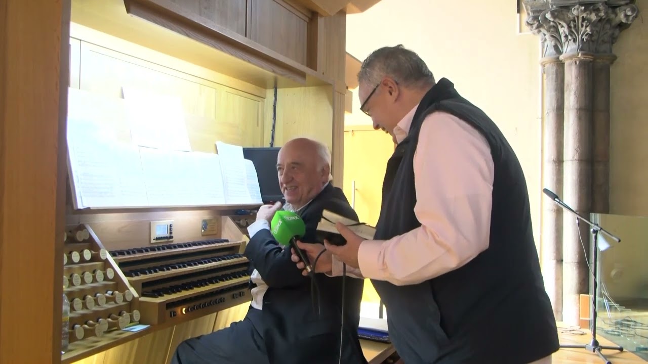 L'alderiqe. Organo Iglesia Sabugo  con José María Martínez