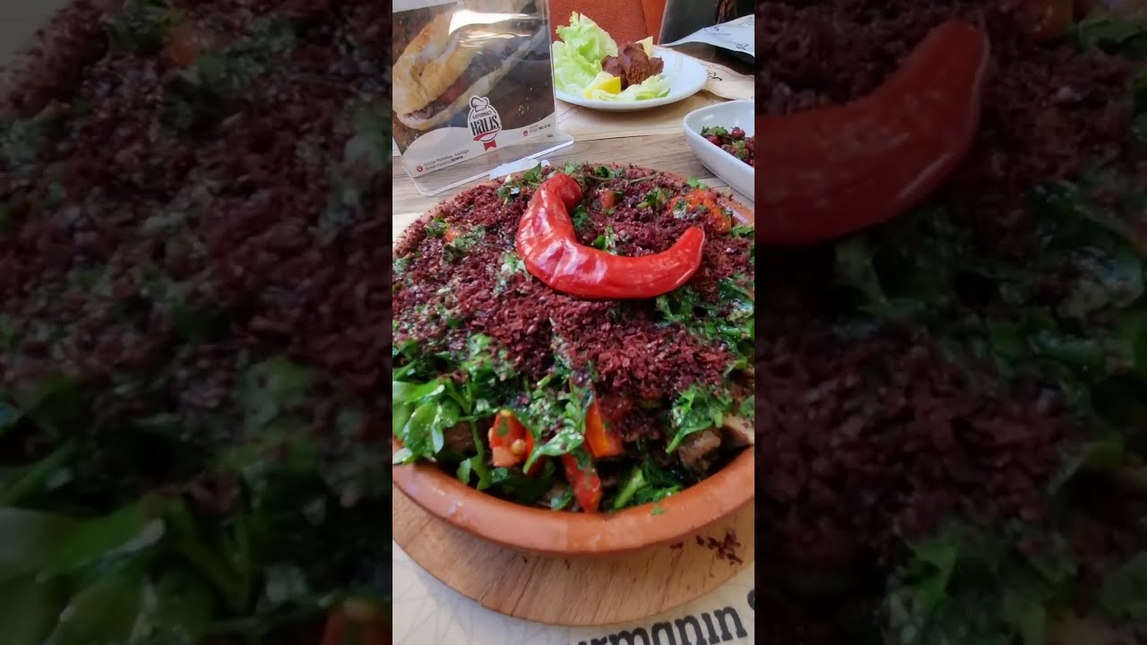 Konya Lezzetleri. Kavurmacı Halis Usta. Konya Sokak Yemekleri