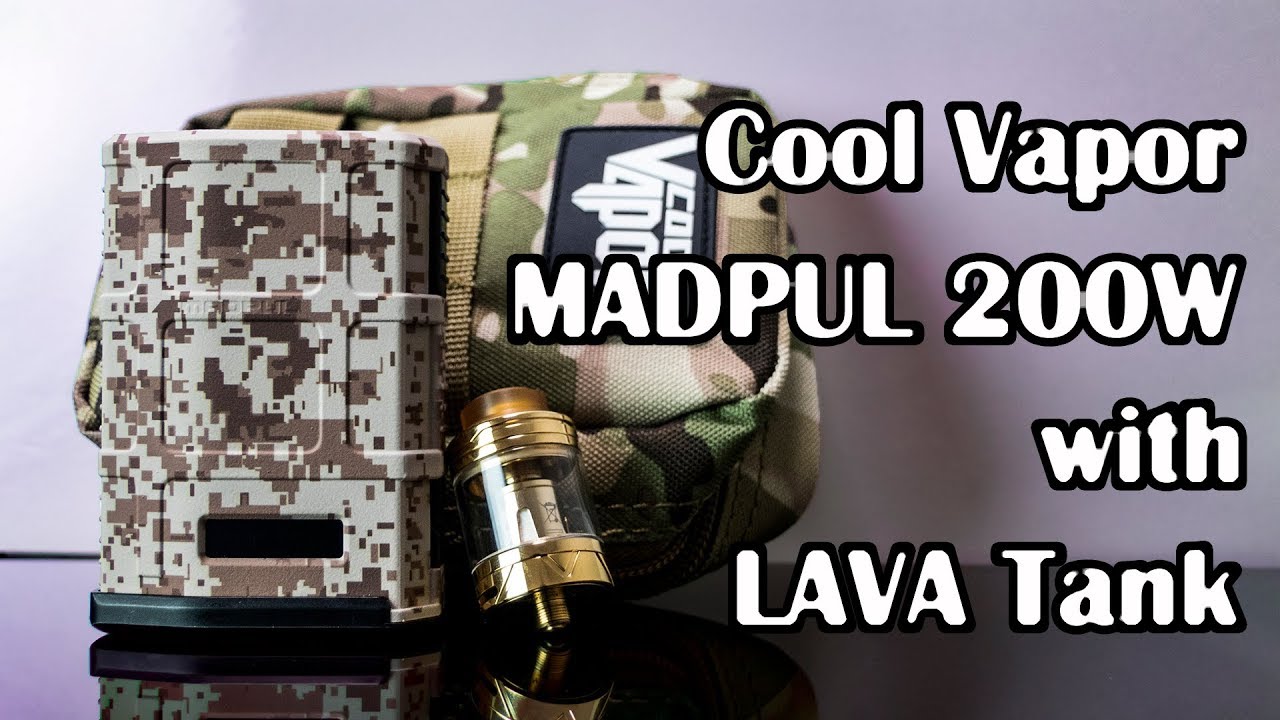 MADPUL 200W Kit with LAVA Tank by Cool Vapor - M's Vape