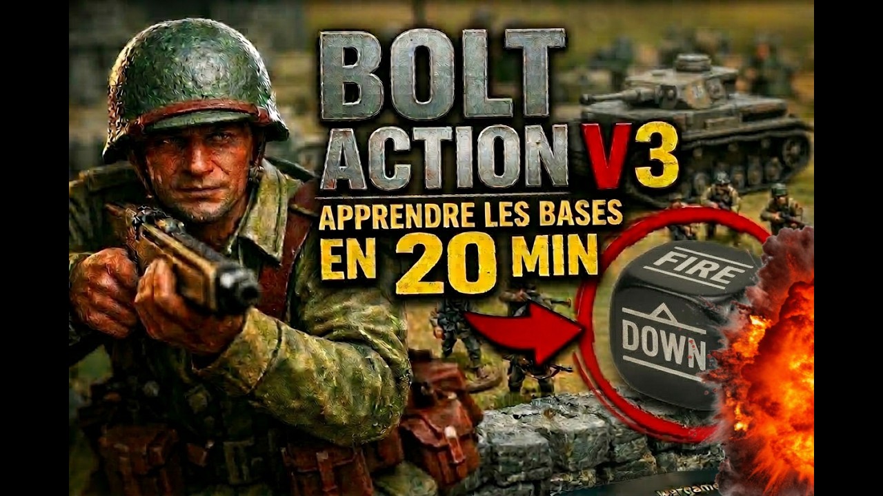 Bolt Action V3 : apprendre les bases du jeu en 20 minutes
