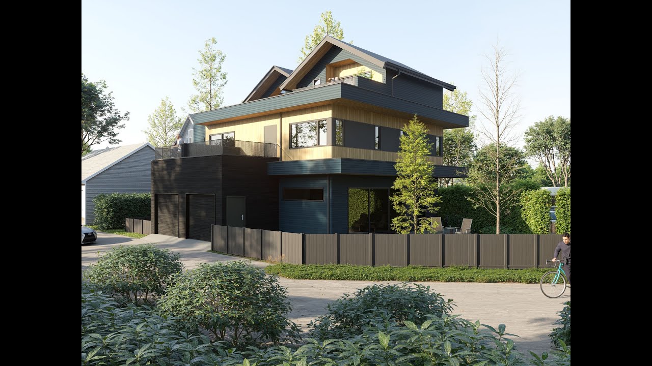 Modern Net-Zero Duplex in Vancouver West