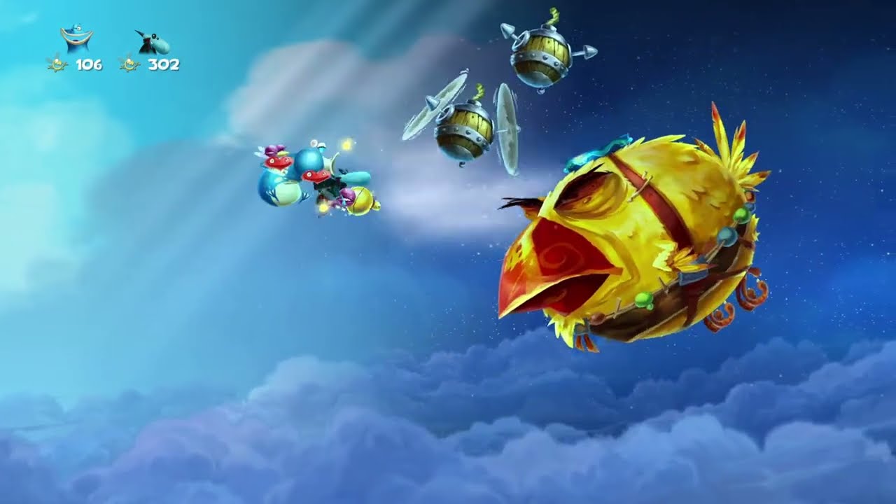 Rayman Legends Coop #5 - On retourne aux Origins