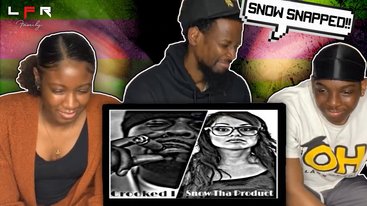 Crooked I vs Snow Tha Product - Not For The Weak Minded | FAMILY REACTION 🔥🔥 (Kristine)