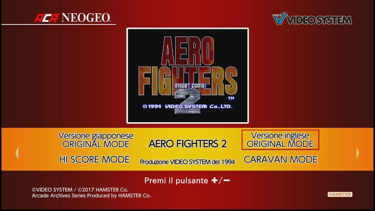 ACA NEOGEO AERO FIGHTERS 2 (Switch) First Look on Nintendo Switch - Gameplay