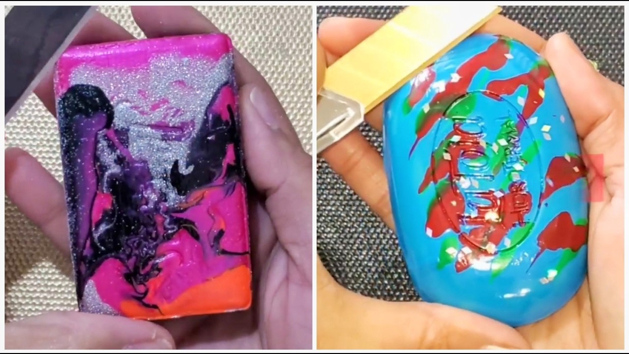 Ultimate Relaxation with 2X Soap Cutting ASMR Magic✨