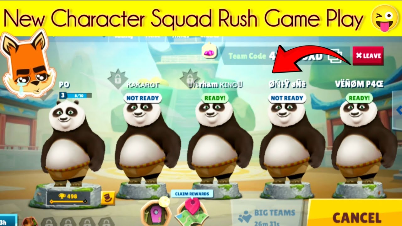 Zooba New Character Po Full Rush Game Play 😈 