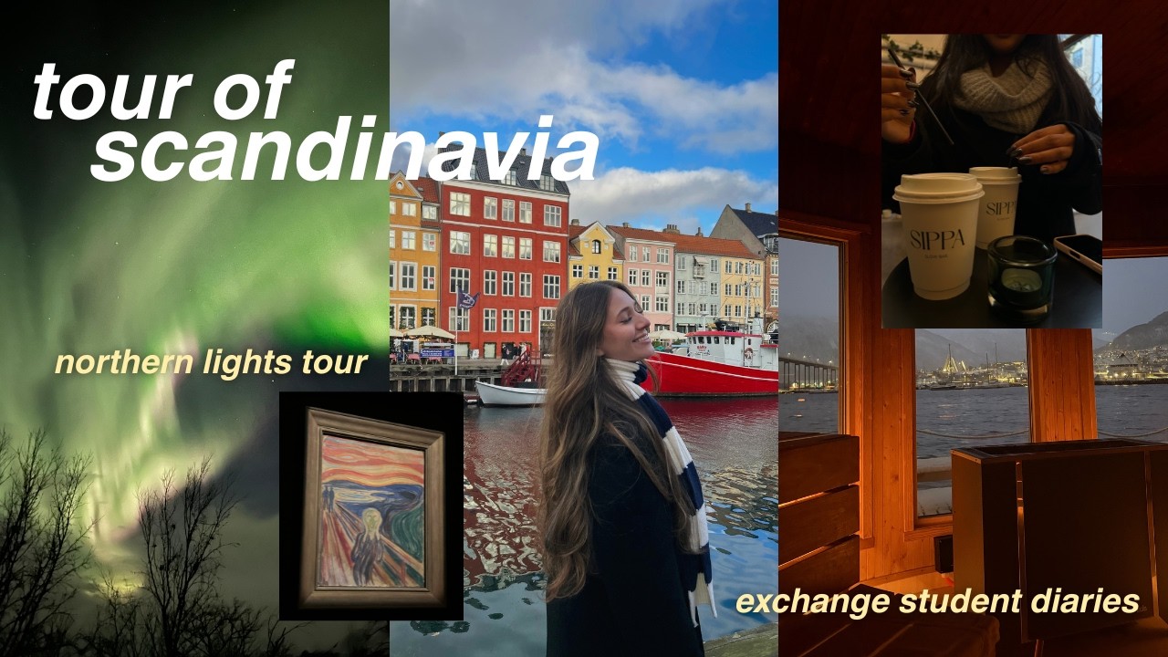 my nordic winter diaries ❄️ tromsø, stockholm, oslo & copenhagen | study abroad diaries
