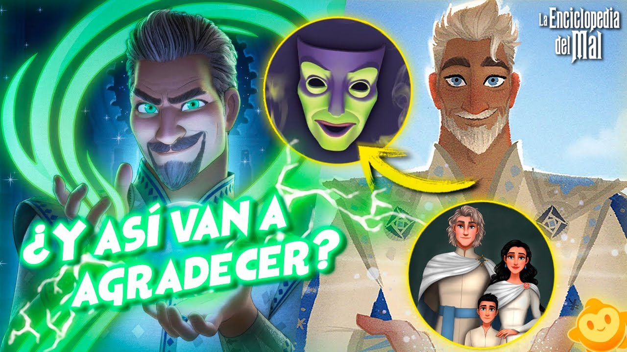 La HISTORIA del REY MAGNÍFICO (WISH) | LA ENCICLOPEDIA DEL MAL ✨