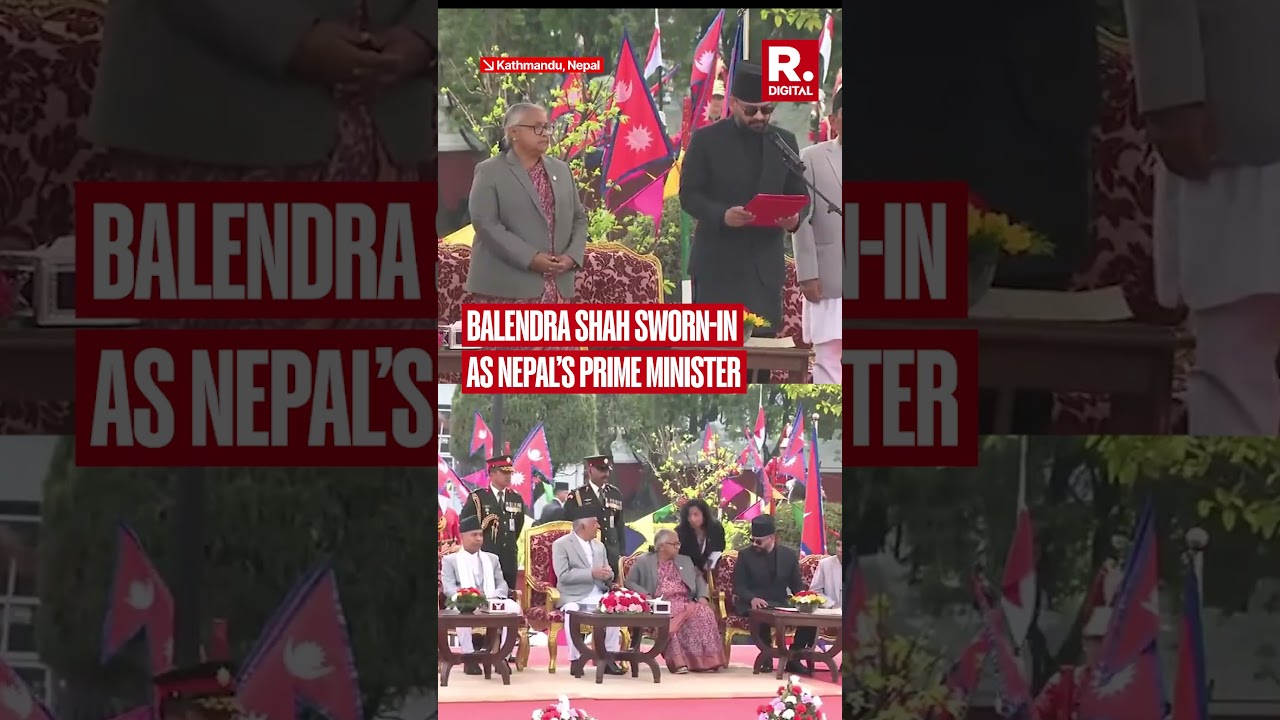 Balendra Shah Sworn in as Nepal&rsquo;s Prime Minister