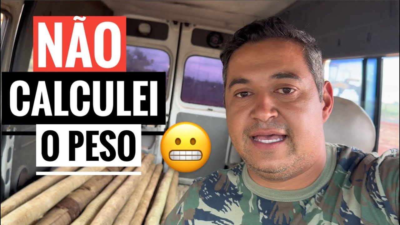A VAN N&Atilde;O VAI AGUENTAR. COMPRANDO AS MADEIRAS DO PARQUINHO PRO S&Iacute;TIO. 