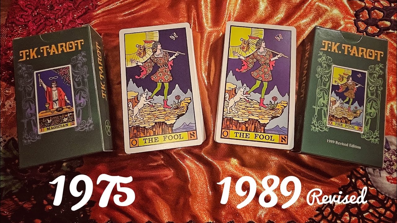 Два издания Таро Дж. К. от Tarot Collectibles.