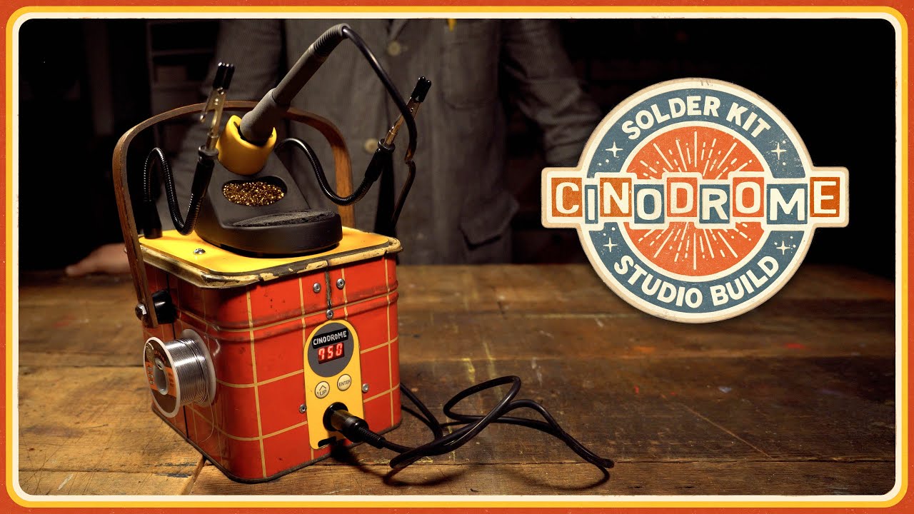 Making a Custom Soldering Station: From a Biscuit Tin!