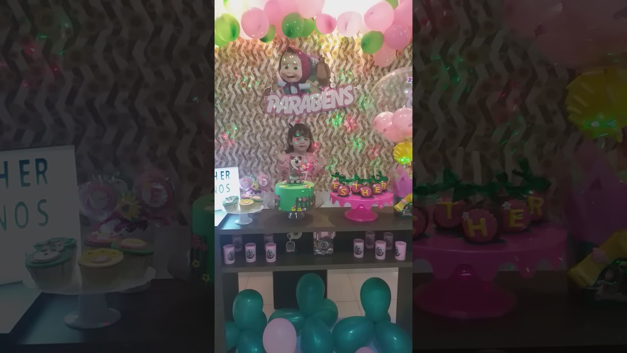 festinha de 2 anos tema: Marcha e o Urso