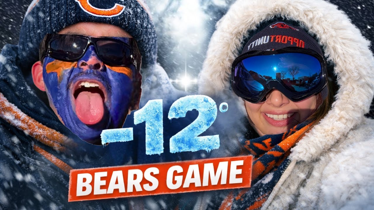 We Survived the Coldest Bears Game EVER 🥶🐻