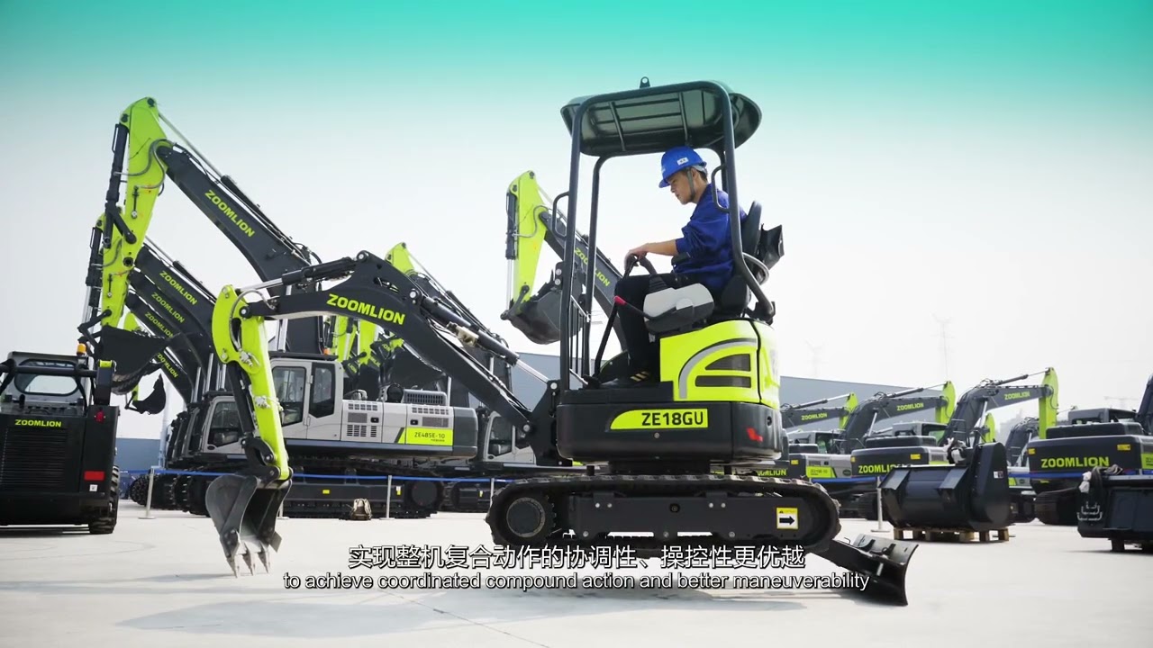 Explore ZOOMLION Mini Excavator: The Perfect Combination of Excellent Performance and Multi-Function
