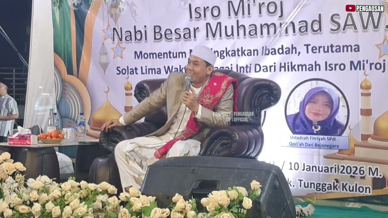 CERAMAH TERBARU KH. UWES AL-QARNI 🔴 PHBI ISRA MI'RAJ 1447 H 🔴 KP. TUNGGAK KULON