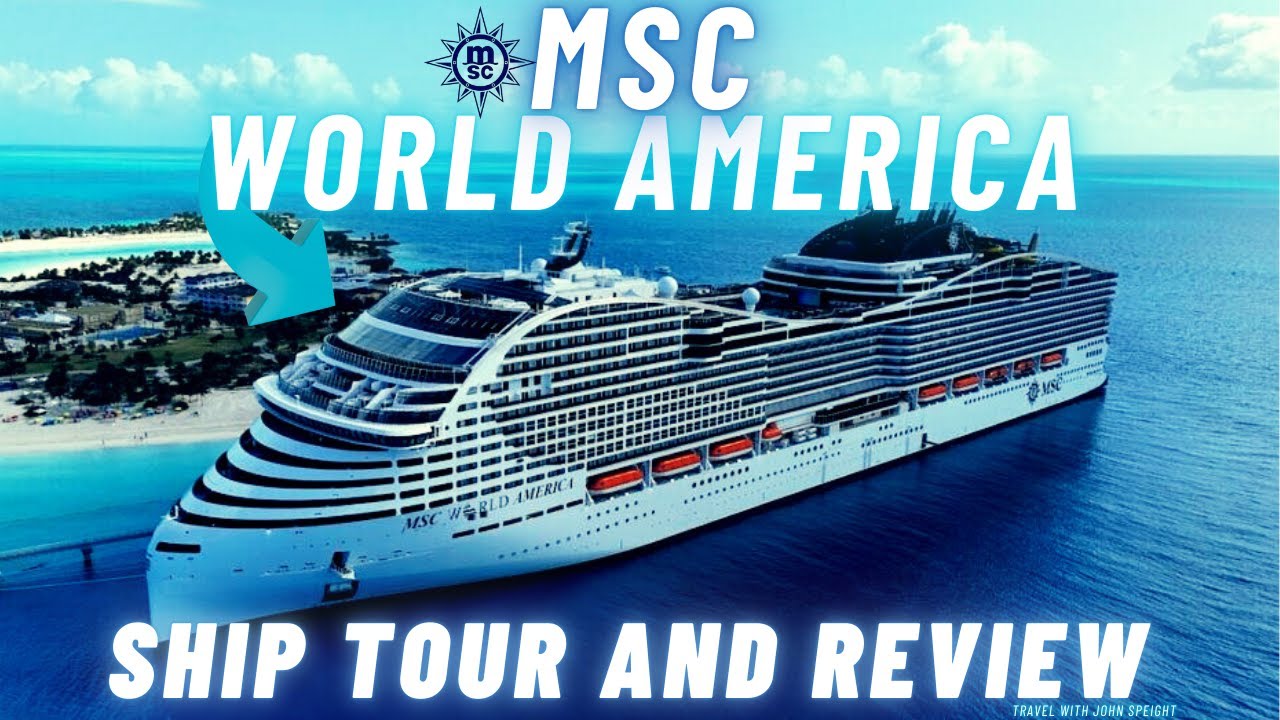 MSC World America Full Ship Tour & Review 2025