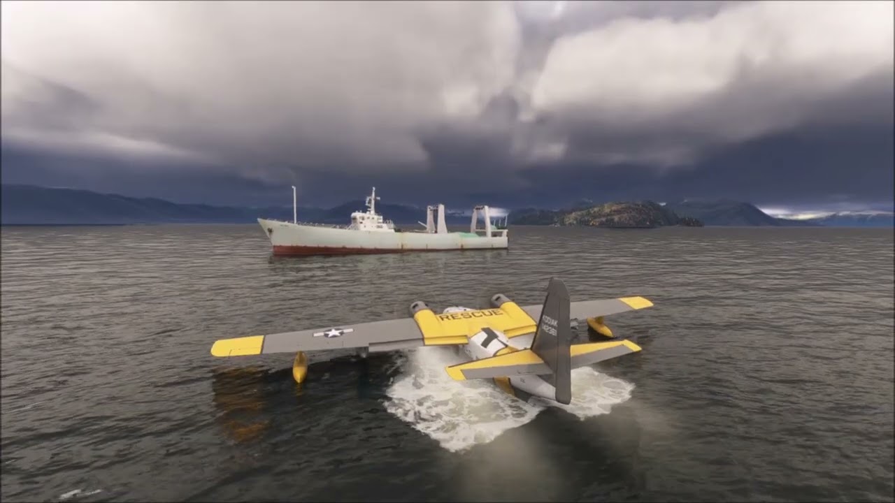 FS2024 Gruppenflug Patagonien Grumman Albatross HU16
