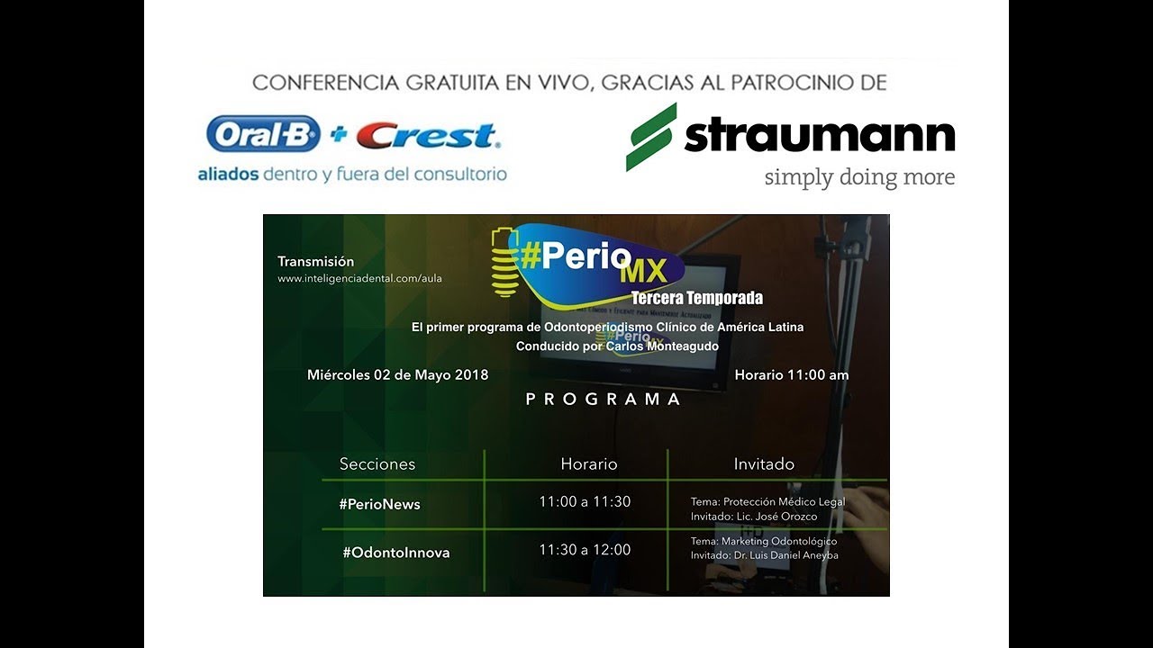 674 #PerioMX 34 | El primer programa de Odontoperiodismo Clínico de América Latina