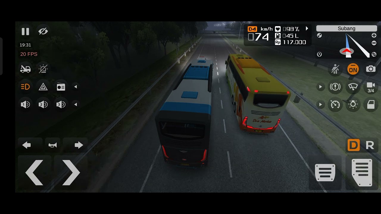 Playing BUSSID. very hard to play 🫨🫨🥴🥴