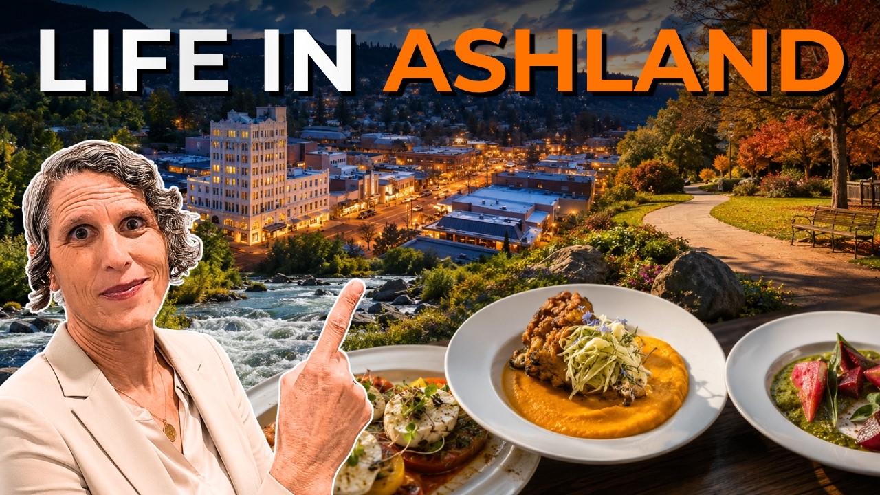 Лучшие стороны жизни в Ашленде, штат Орегон.